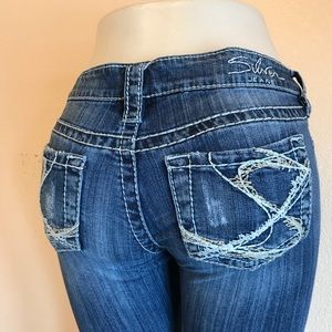 SILVER JEANS Women's Aiko Bootcut Sz W26/L31